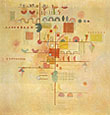 Wassily Kandinsky : Tender Ascent 1934 : $365