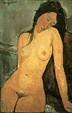 Amedeo Modigliani : Seated Nude 1916 : $379