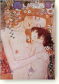 Gustav Klimt : Mother and Child : $375