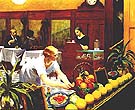 Edward Hopper : Tables for Ladies 1930 : $335