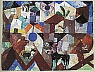 Paul Klee : Zoological Garden  1918 : $345