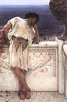 Lawrence Alma-Tadema : The Poet Gollus Dreaming 1892 : $355