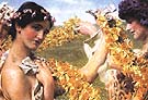 Lawrence Alma-Tadema : When Flowers Return 1911 : $355