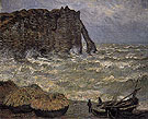 Claude Monet : Etretat Rough Seas 1883 : $369