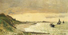 Claude Monet : View of the Coast at Sainte Adresse 1864 : $389