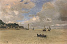Claude Monet : Lighthouse at the Hospice at Honfleur 1864 : $379