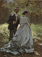 Claude Monet : Bazille and Camille 1865 : $389