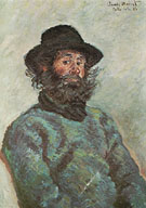 Claude Monet : Poly Fisherman at Kervillaouen 1886 : $385