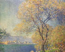 Claude Monet : Anibes Seen from La Salis 1888 : $389