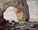 Claude Monet : The Manneporte near Etretat 1886 : $389