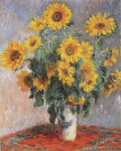 Claude Monet : Sunflowers 1880 : $389