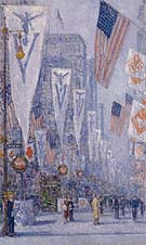 Childe Hassam : Victory Day may 1919 : $389