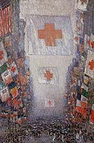 Childe Hassam : Red Cross Drive May 1918 : $389