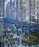 Childe Hassam : Fifth Avenue 1919 : $389