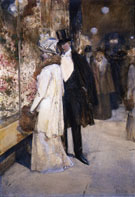 Childe Hassam : A New Years Nocturne New York  : $389