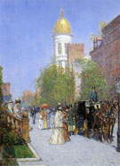 Childe Hassam : A Spring Morning  : $389