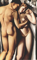 Tamara de Lempicka : Adam & Eve : $369