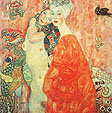 Gustav Klimt : The Girl Friends 1907 : $345