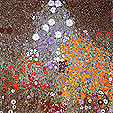 Gustav Klimt : Flower Garden 1905 : $345